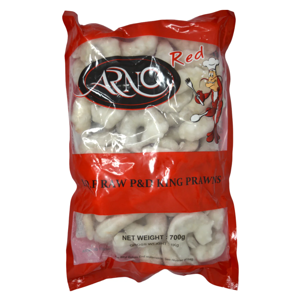 16-20 Iqf P&D Vannamei King Prawns (Gw 1Kg)