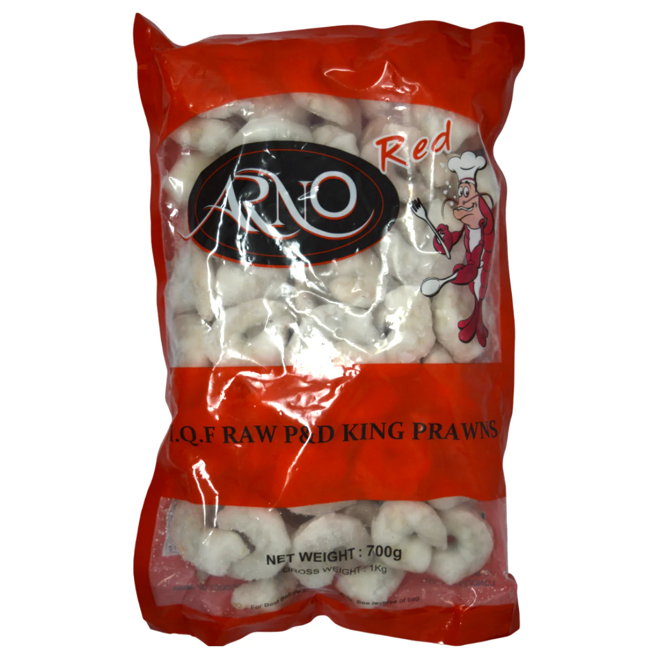26-30 Iqf P&D Vannamei King Prawns (Gw 1Kg)