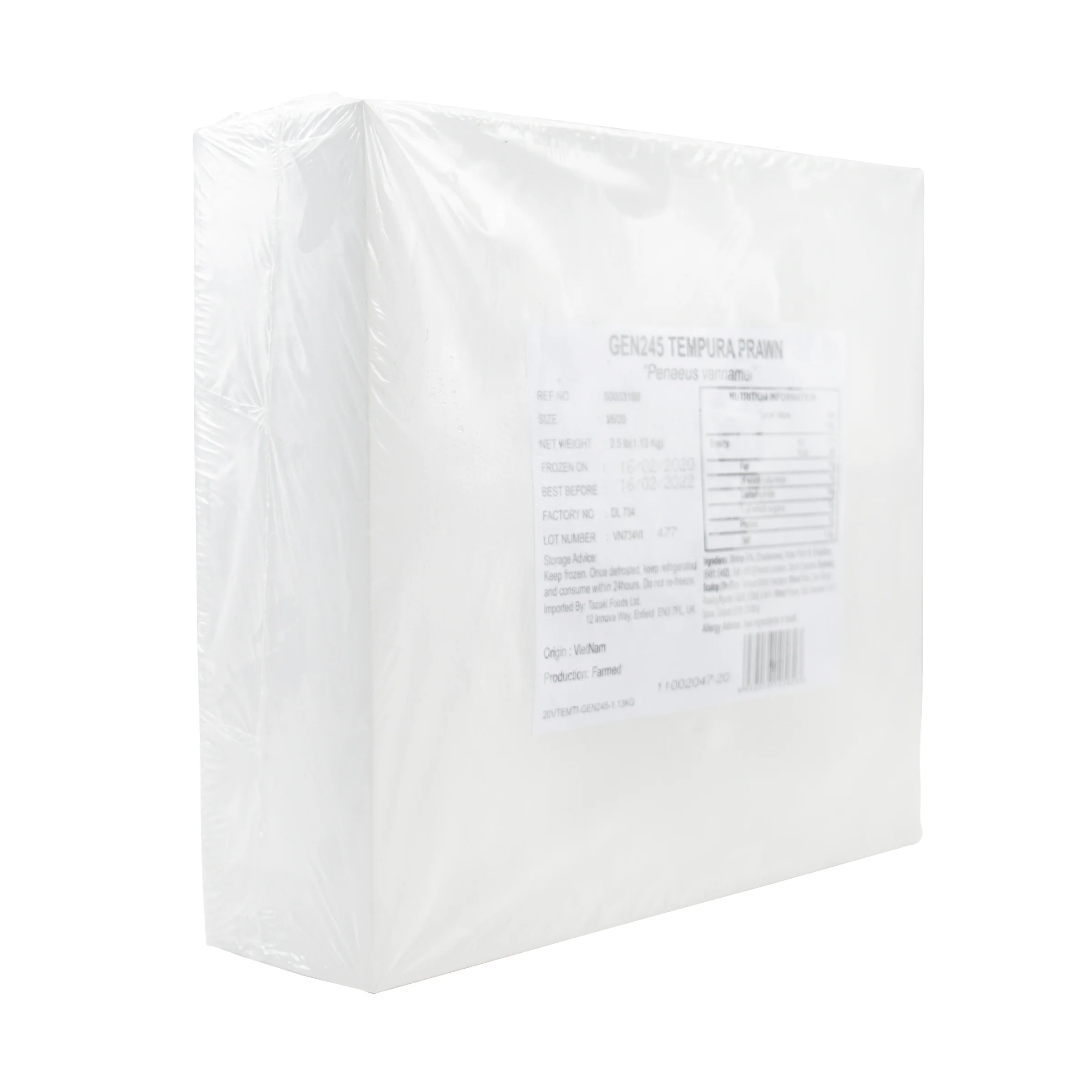 Japanese Style Shrimp Tempura 60/40 Shrimp Batter 2.5lb/box - Image 3