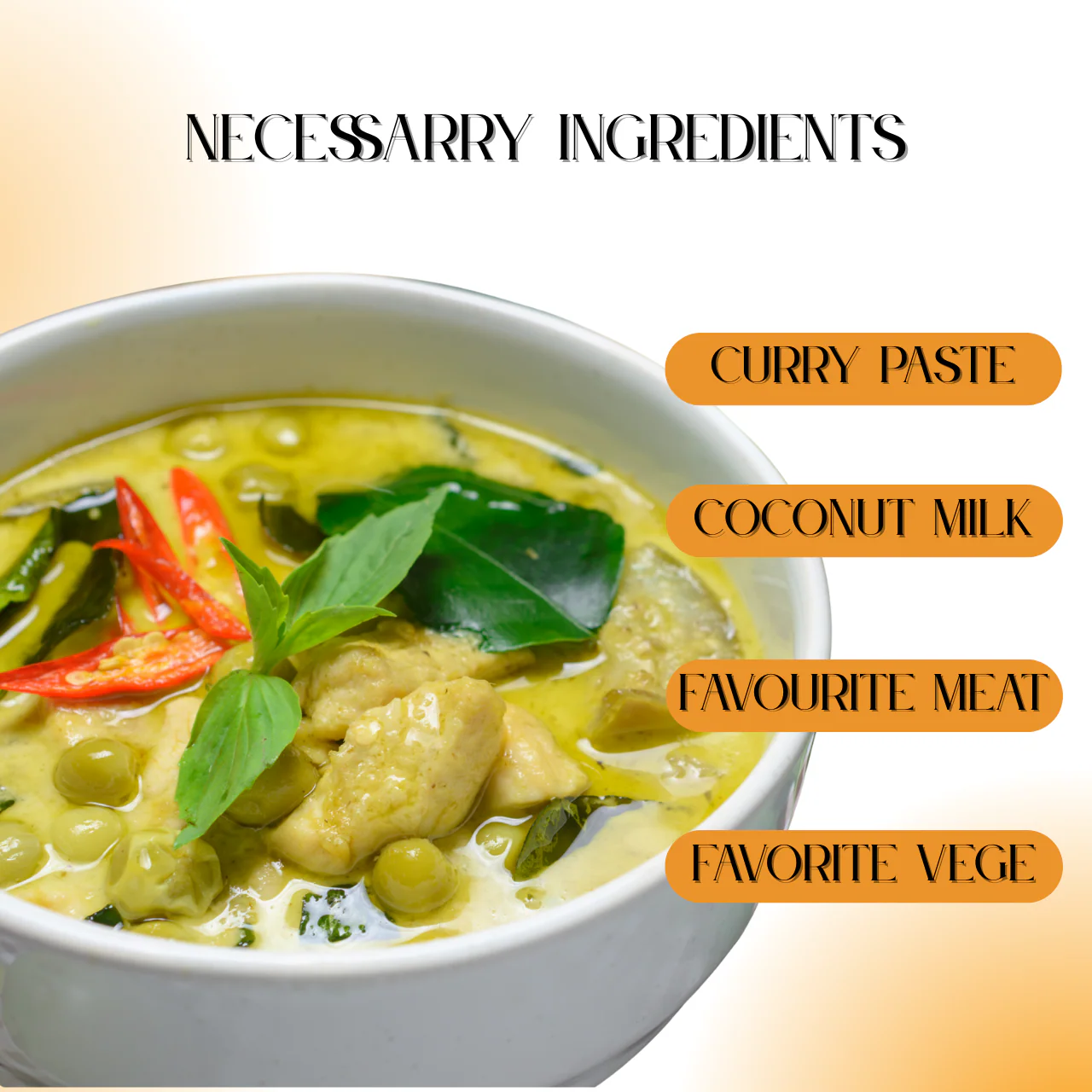 【Bundle】Cock Green Curry Set (Paste + Coconut Milk) - Image 3
