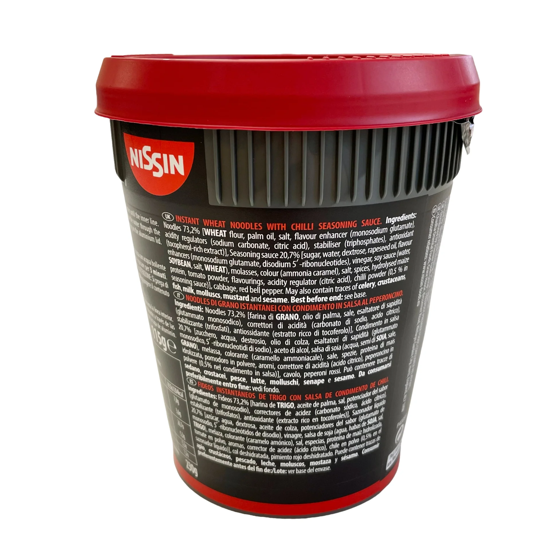 Nissin Soba Big Cup Chilli 115g - Image 3