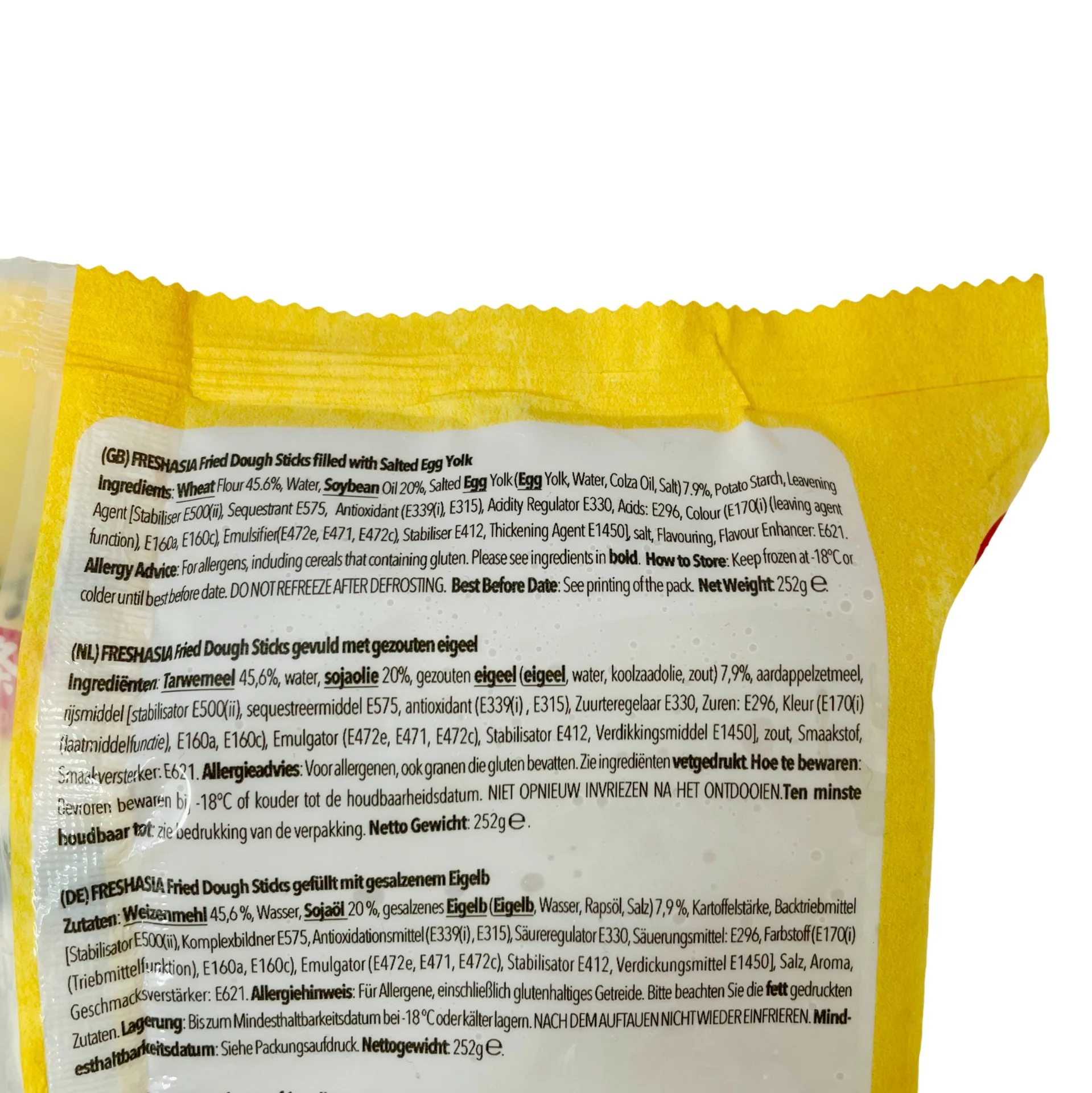 Freshasia Salted Egg Yolk You Tiao 252g - Image 3