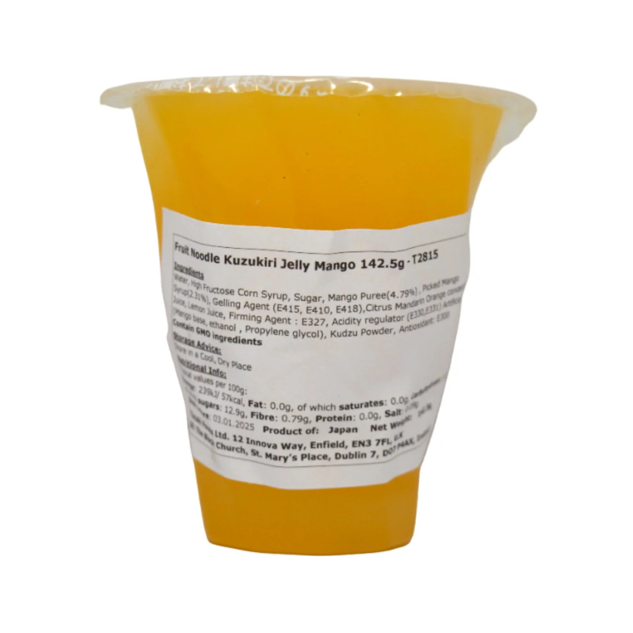 Fruit Noodle Kuzukiri Jelly Mango 142.5g - Image 3