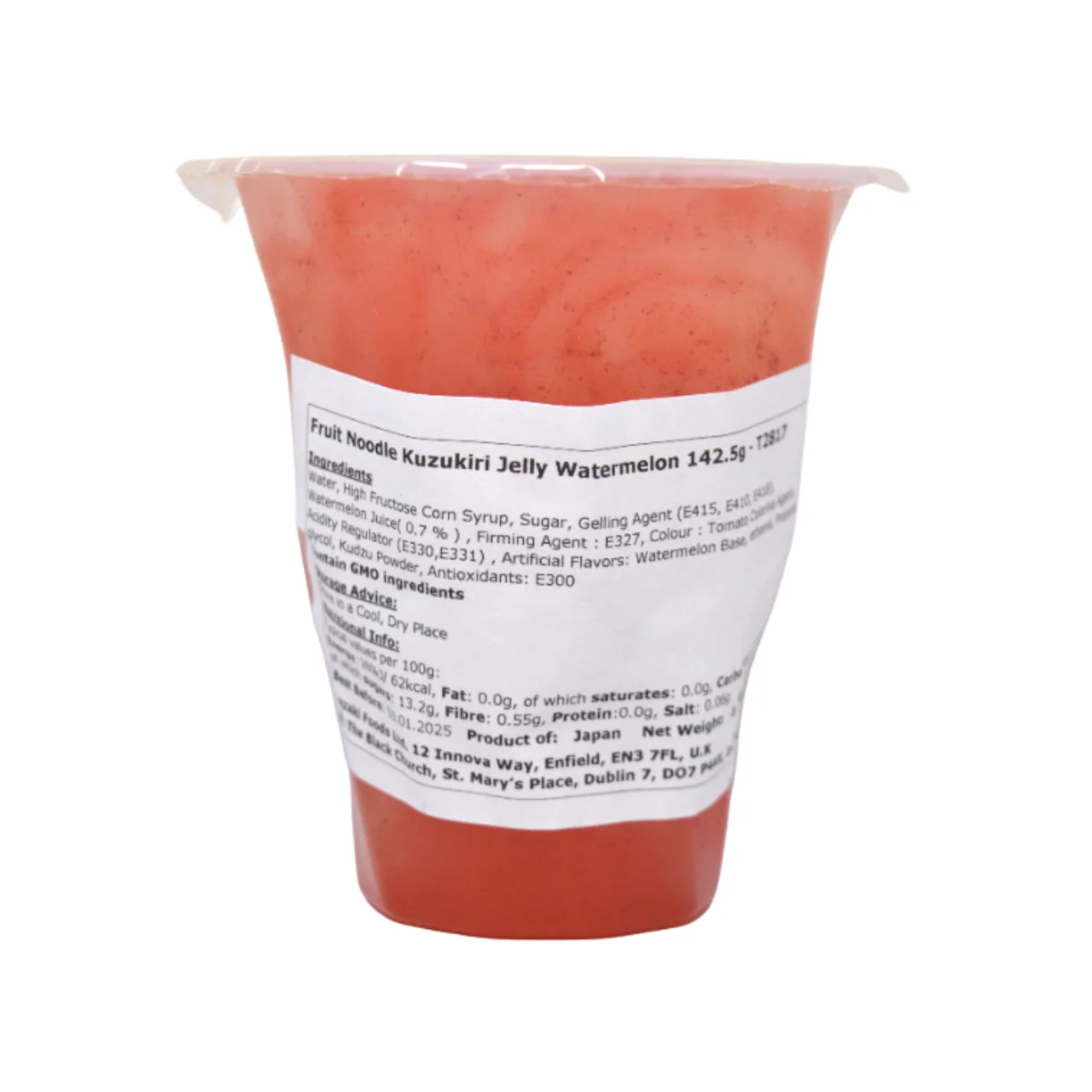 Fruit Noodle Kuzukiri Jelly Watermelon 142.5g - Image 3