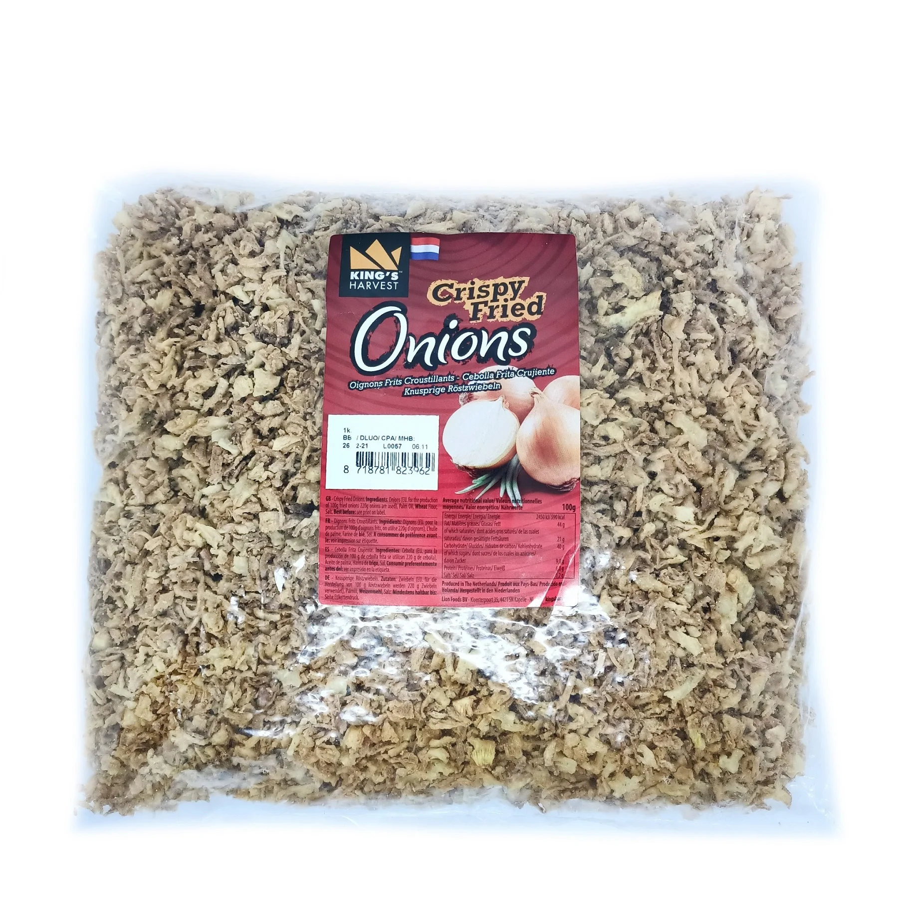 King's Harvest Crispy Fried Onions 1kg