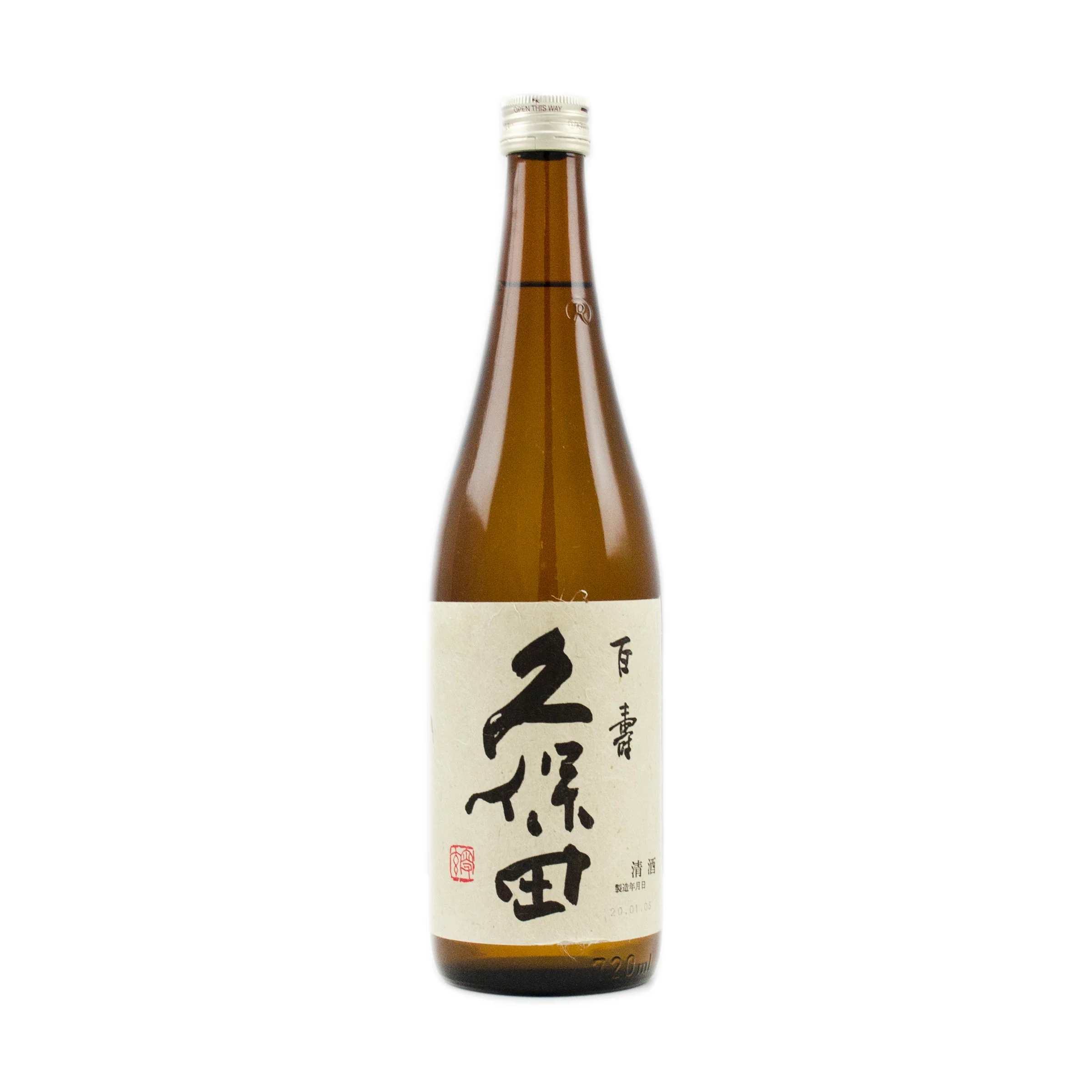 Kubota Hyakuju Honjozo Sake 720ml 15%