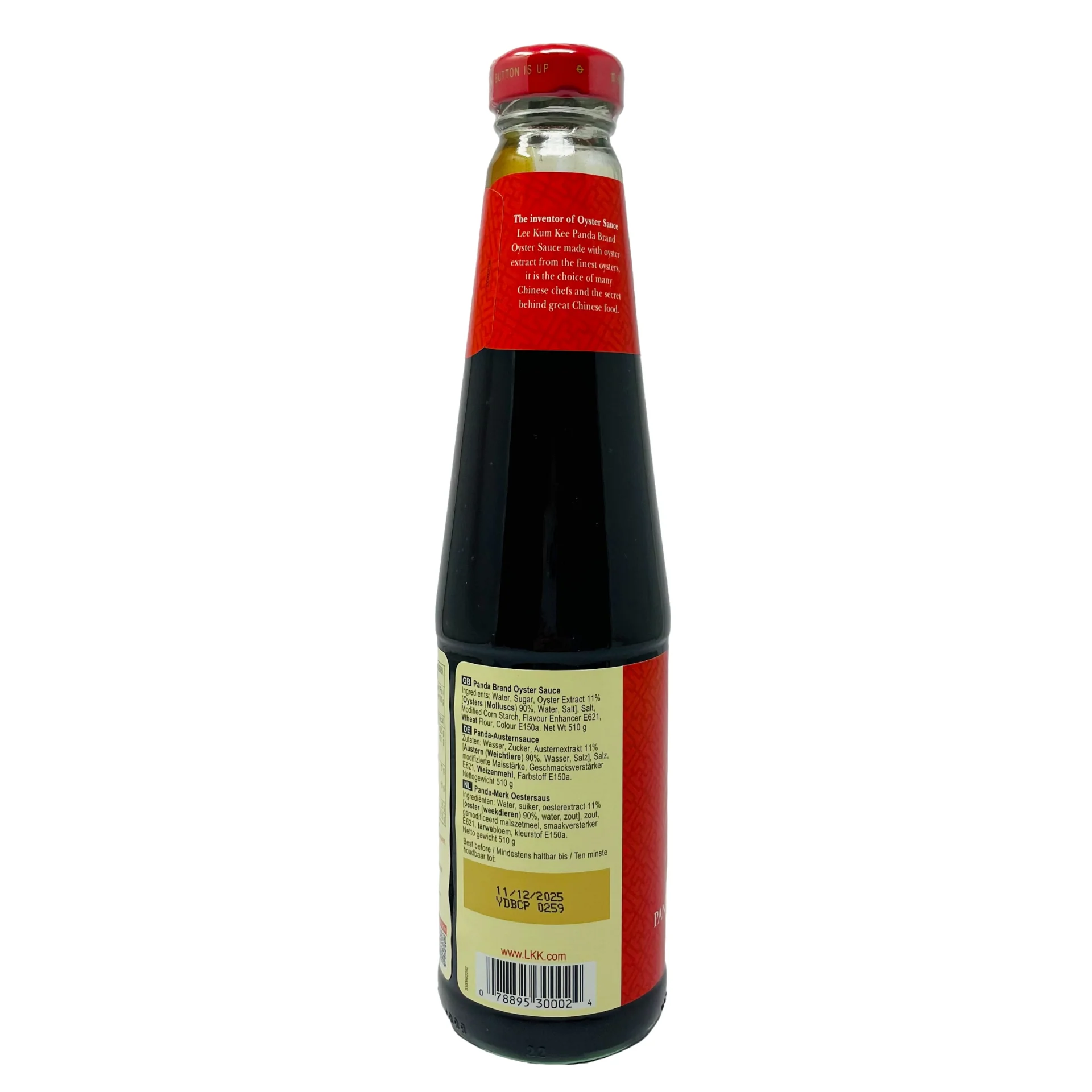 Lee Kum Kee Panda Oyster Sauce 510g - Image 3