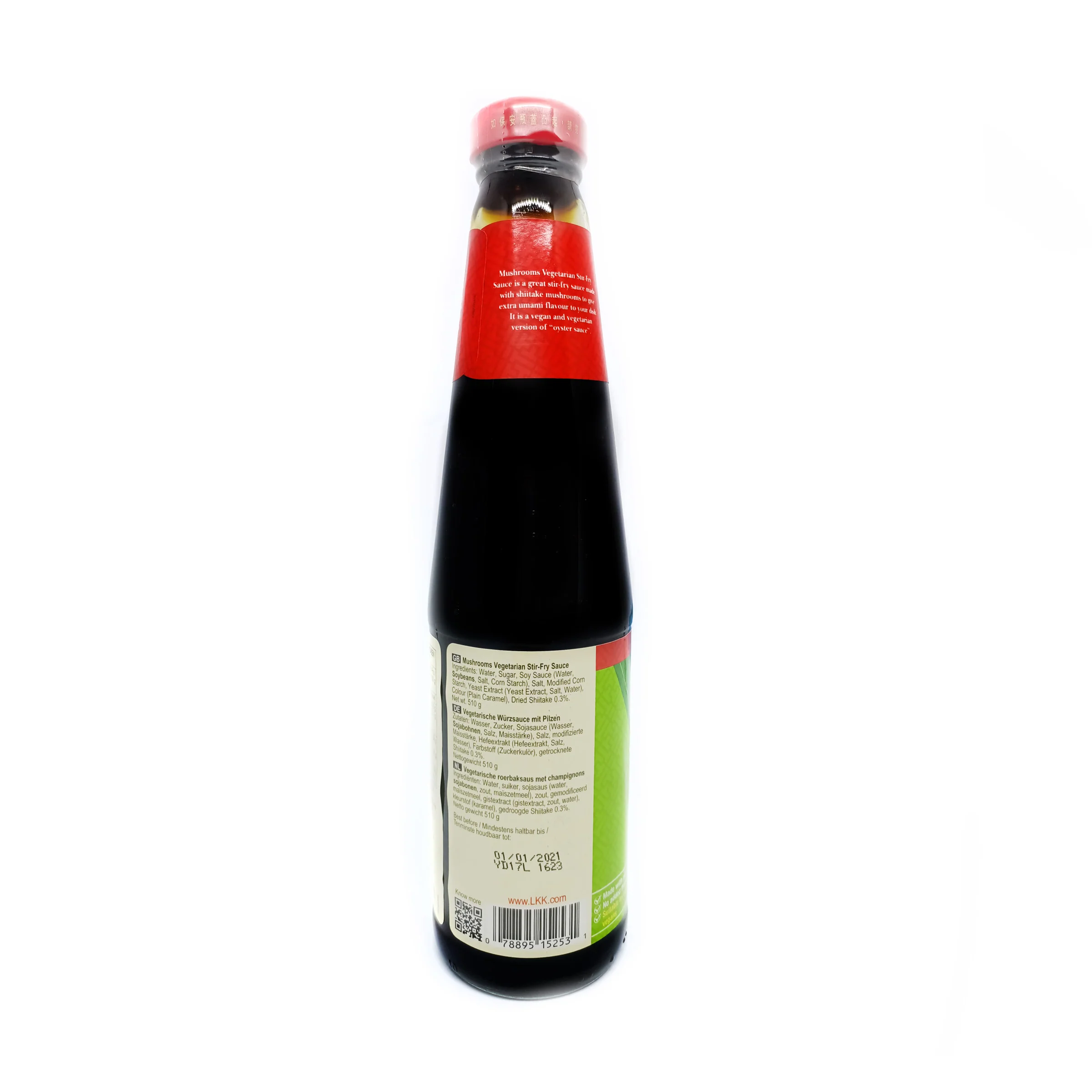 Lee Kum Kee Mushrooms Vegetarian Stir-fry Sauce 510g - Image 3