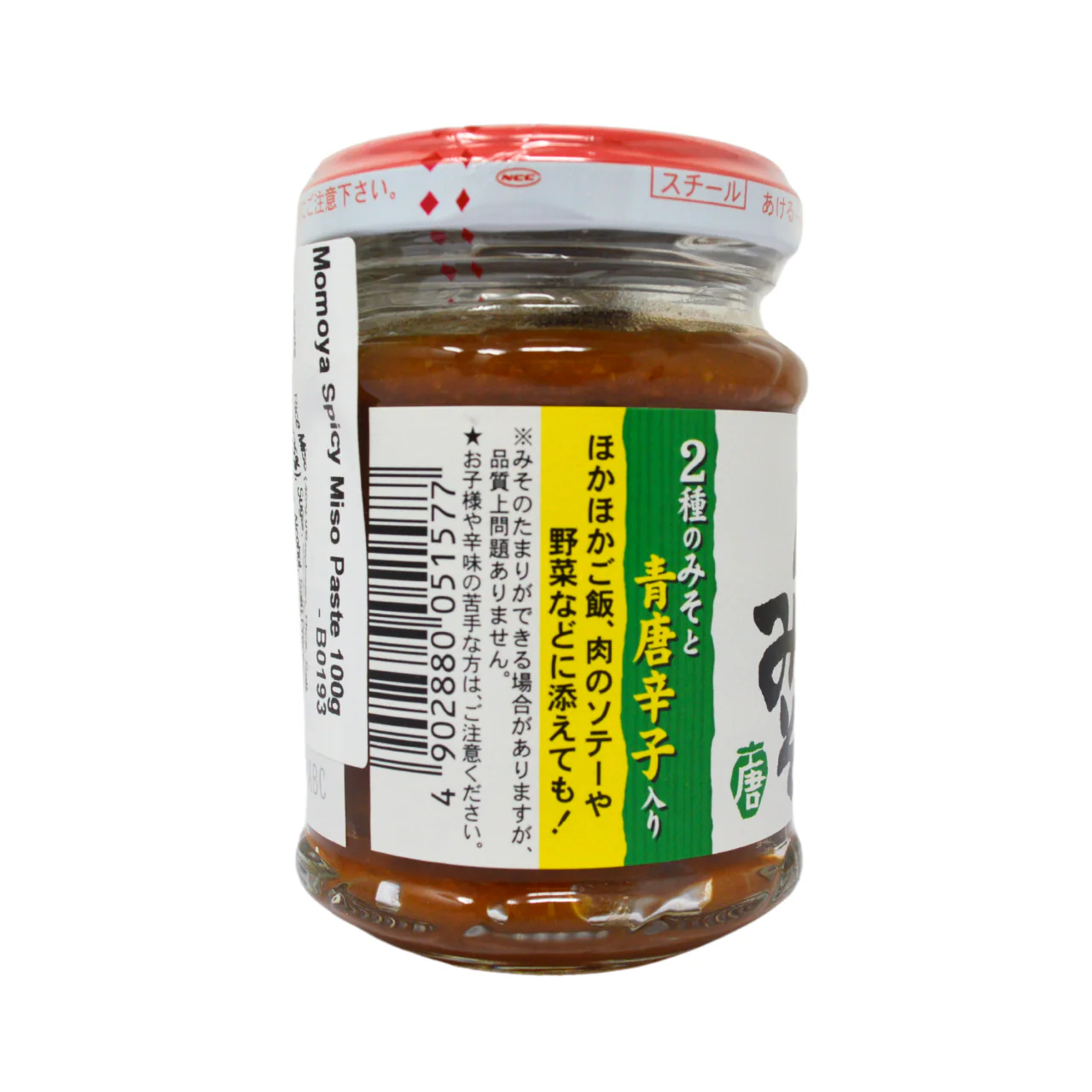 Momoya Spicy Miso Paste 100g - Image 2