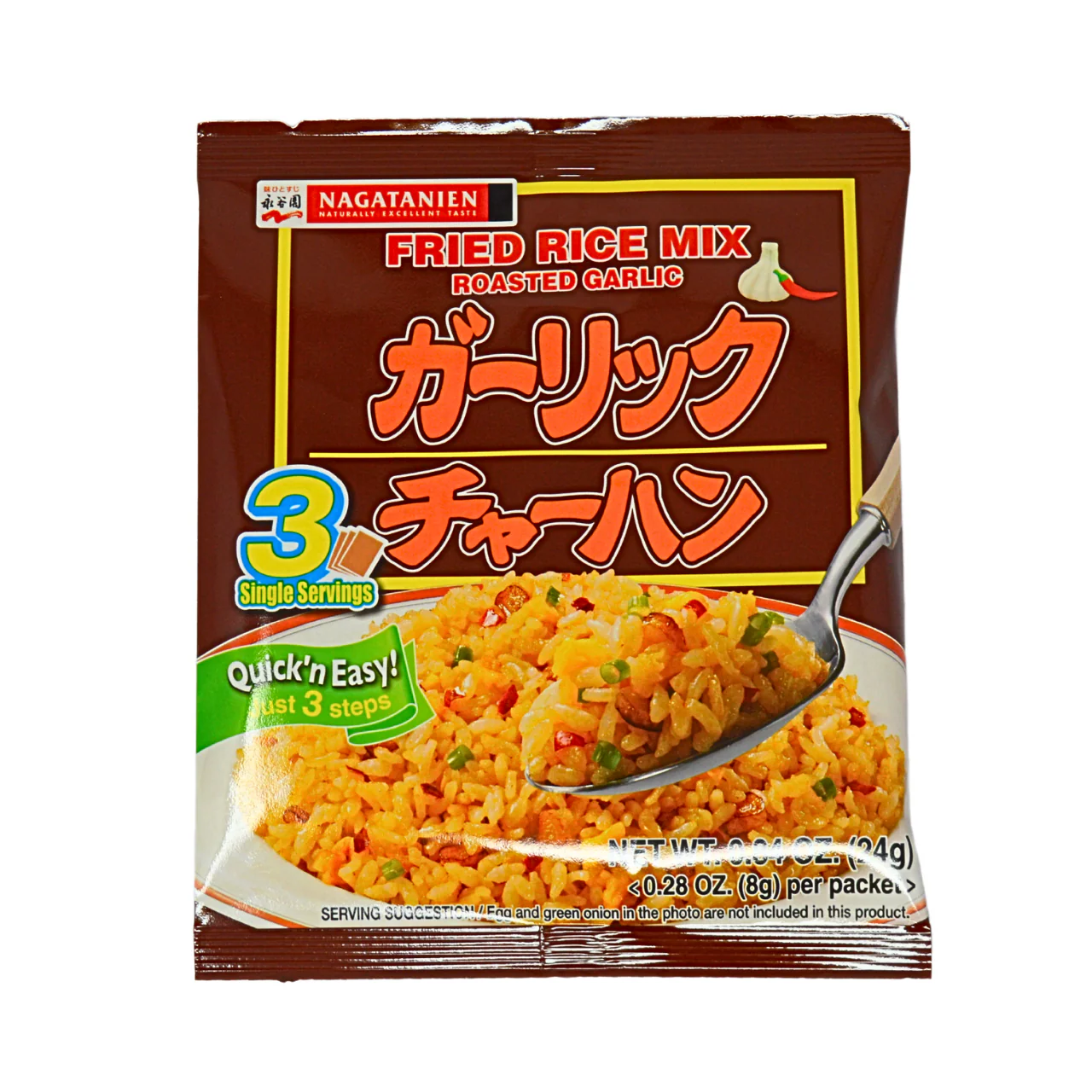 Nagatanien Garlic Chahan No Moto Non Msg 24g