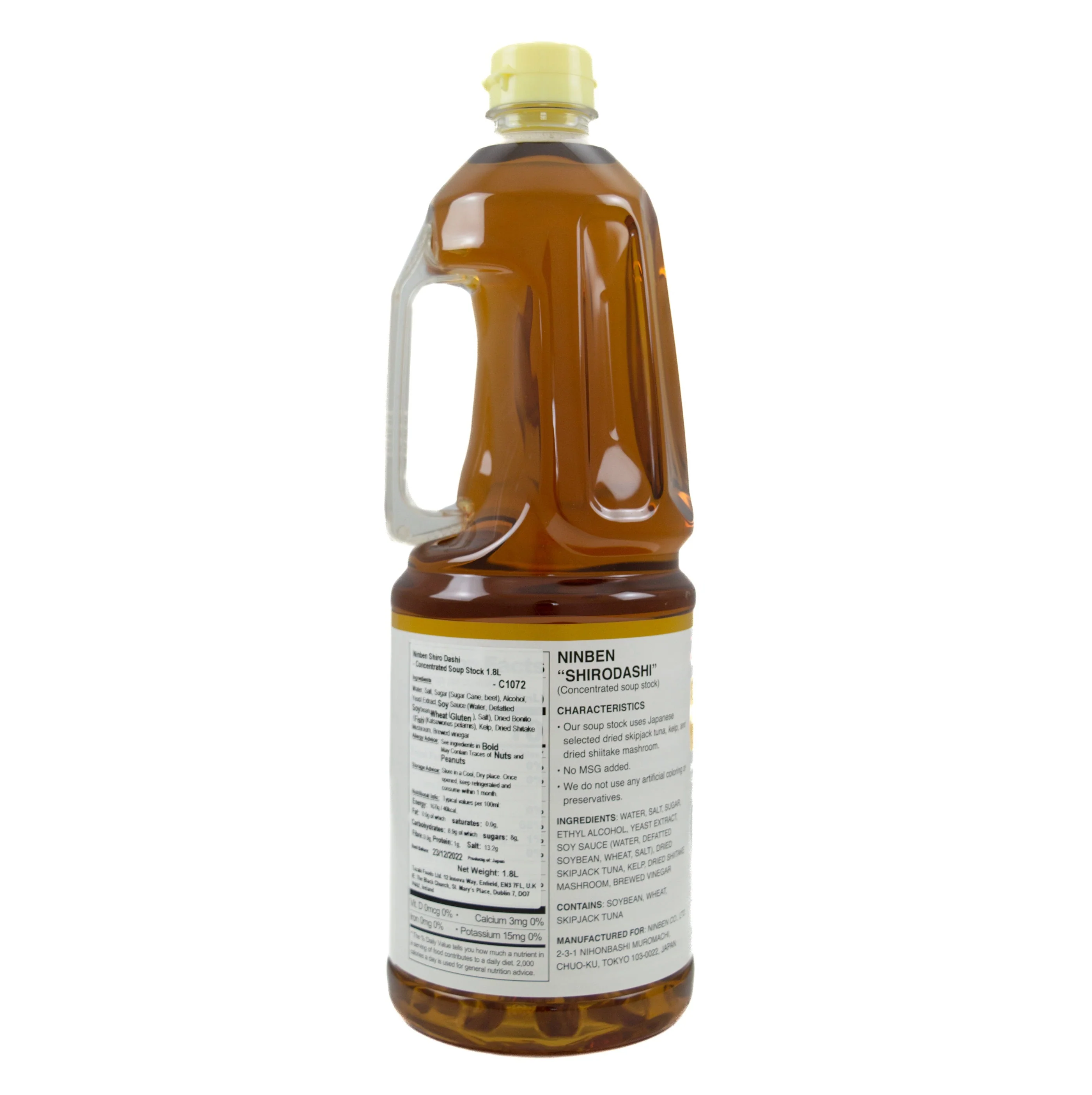 Ninben Shiro Dashi - Concentrated Soup Stock 1.8L - Image 2