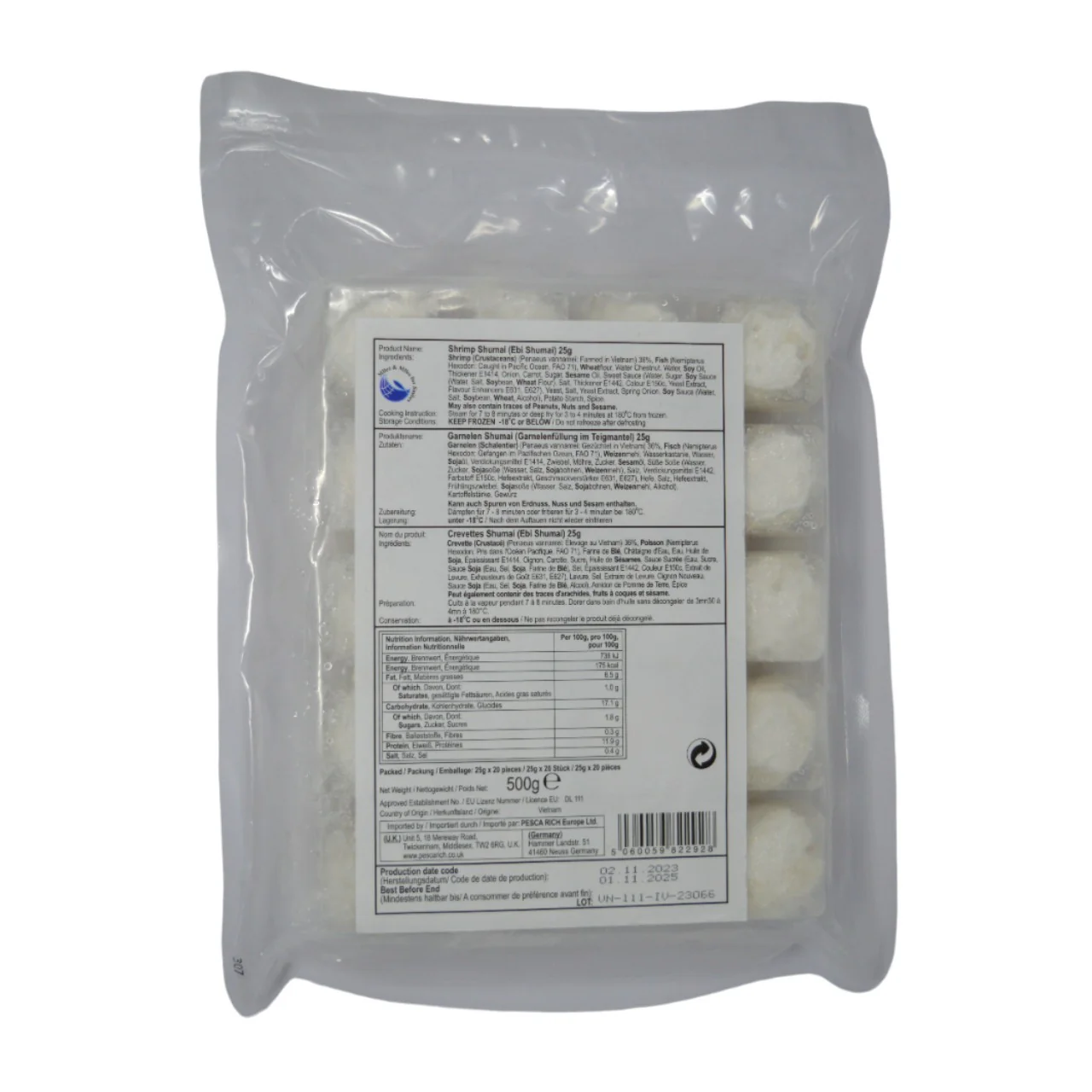 Shrimp Shumai 20x25g - Image 2