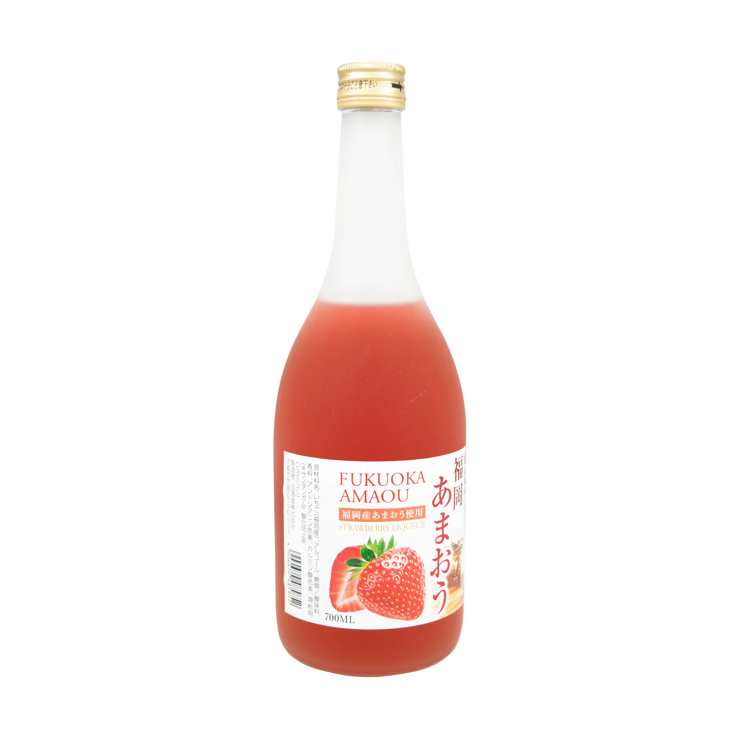 Takara Fukuoka Amaou Strawberry Liqueur 700ml 12% - Image 3