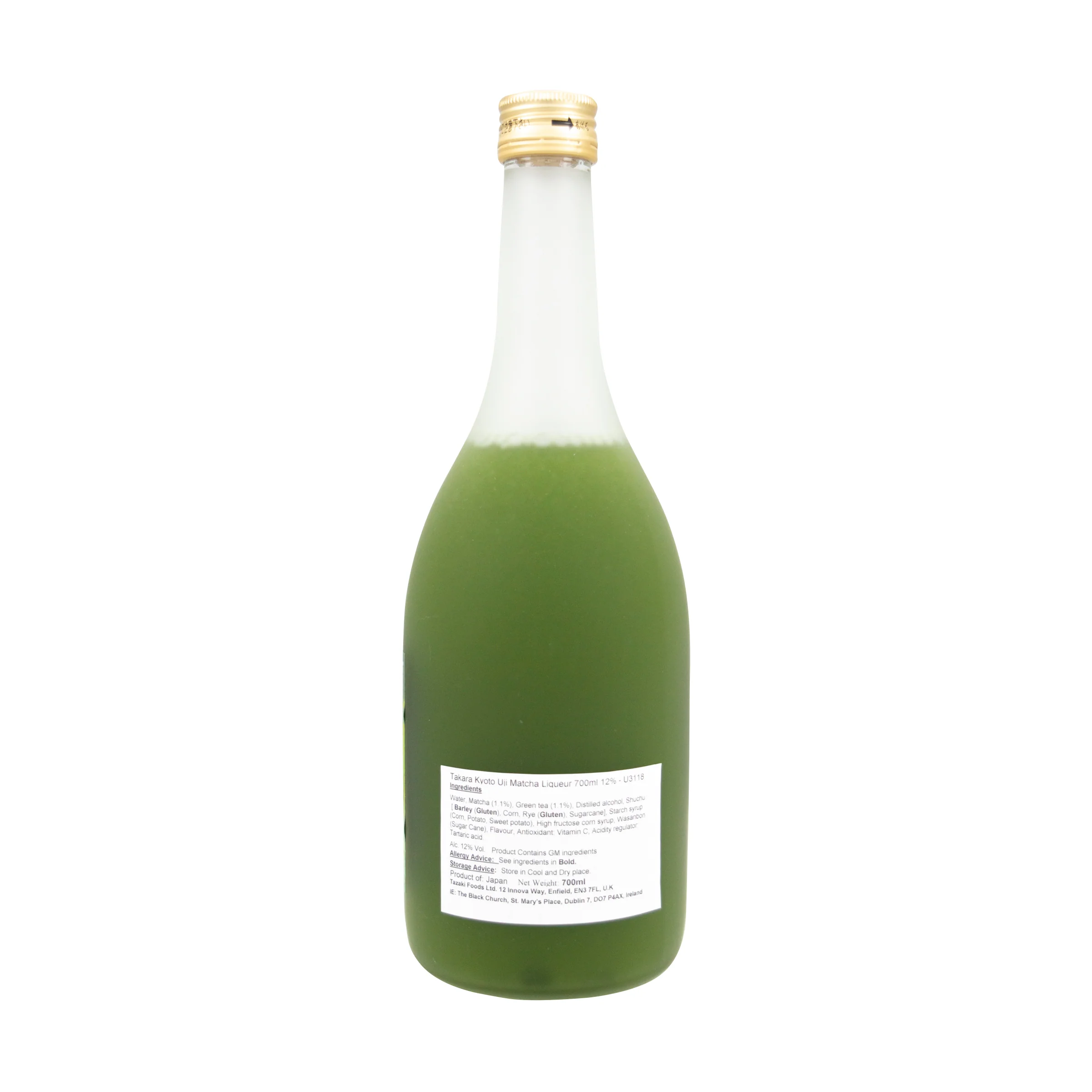 Takara Kyoto Uji Matcha Liqueur 700ml 12% - Image 4