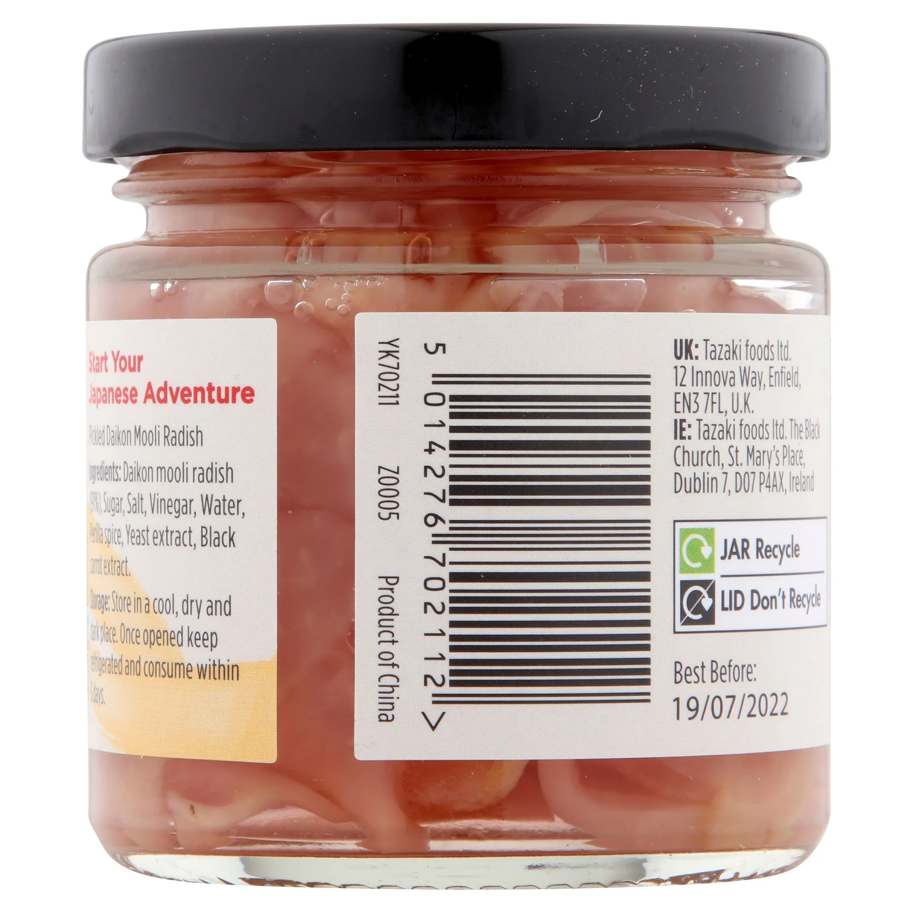 Yutaka Sakurazuke Pickled Daikon Mooli Radish 110g - Image 2