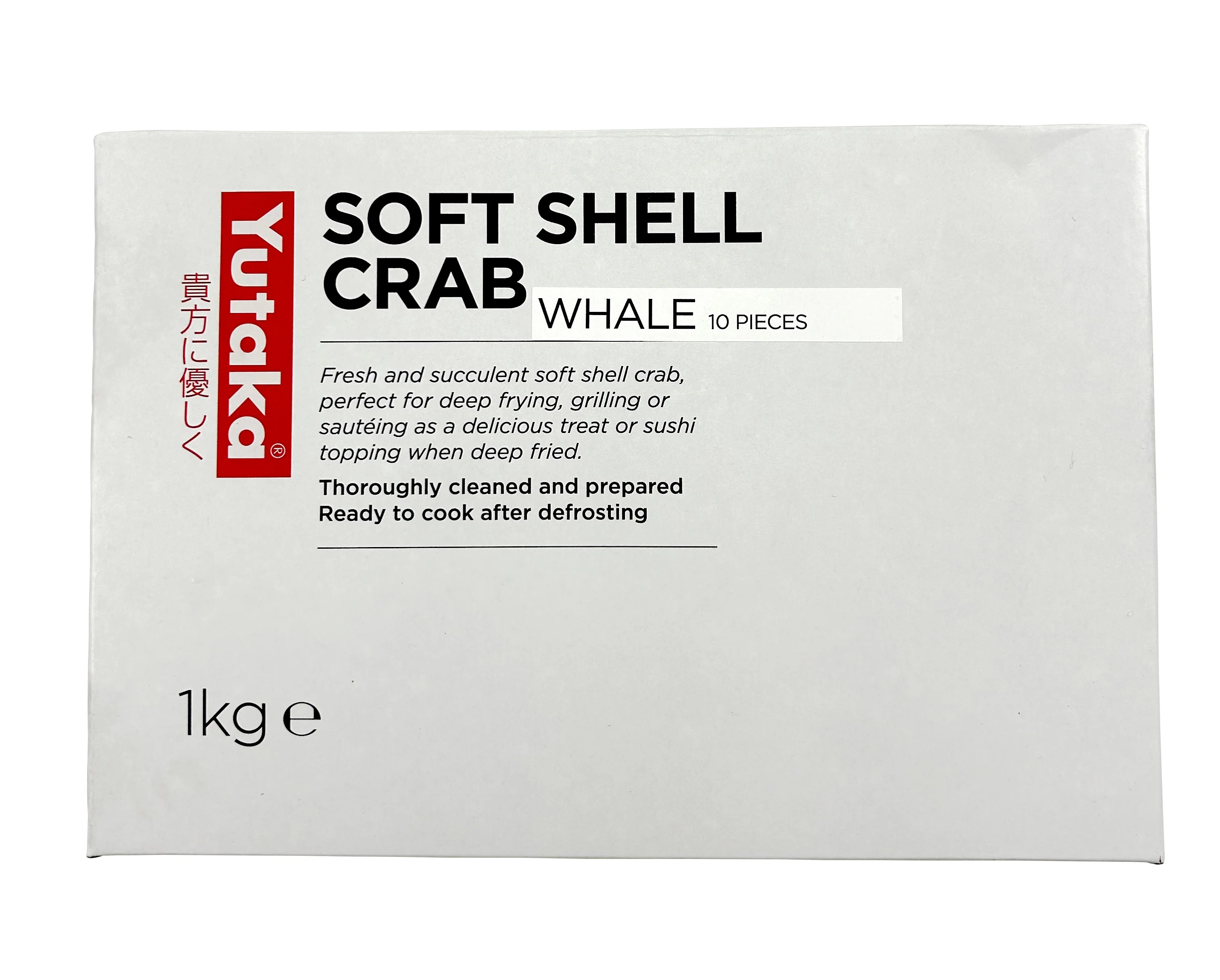 Yutaka Soft Shell Crabs Whale 1kg (10 Pieces) - Image 2