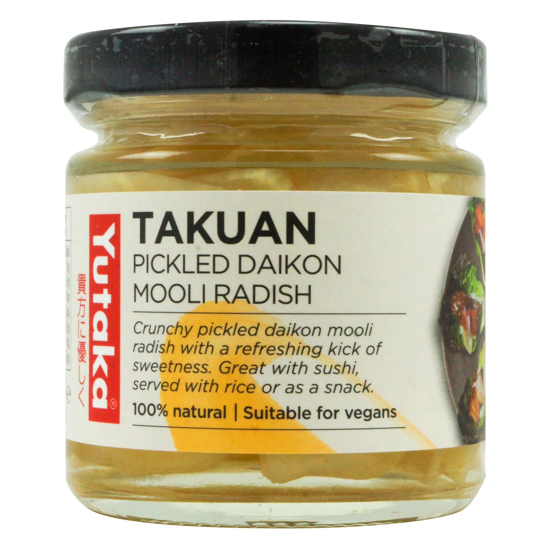 Yutaka Takuan Pickled Daikon Mooli Radish 110g