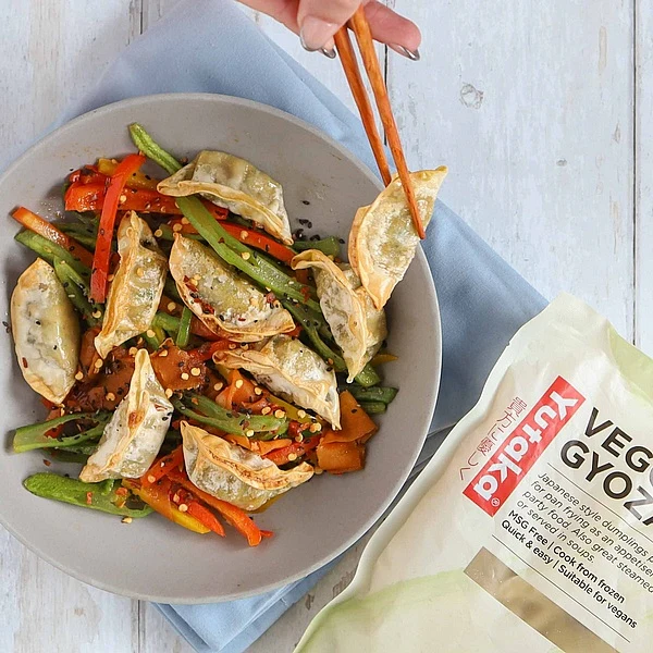 Yutaka Veggie Gyoza Japanese Dumplings 240g (12pc) - Image 3