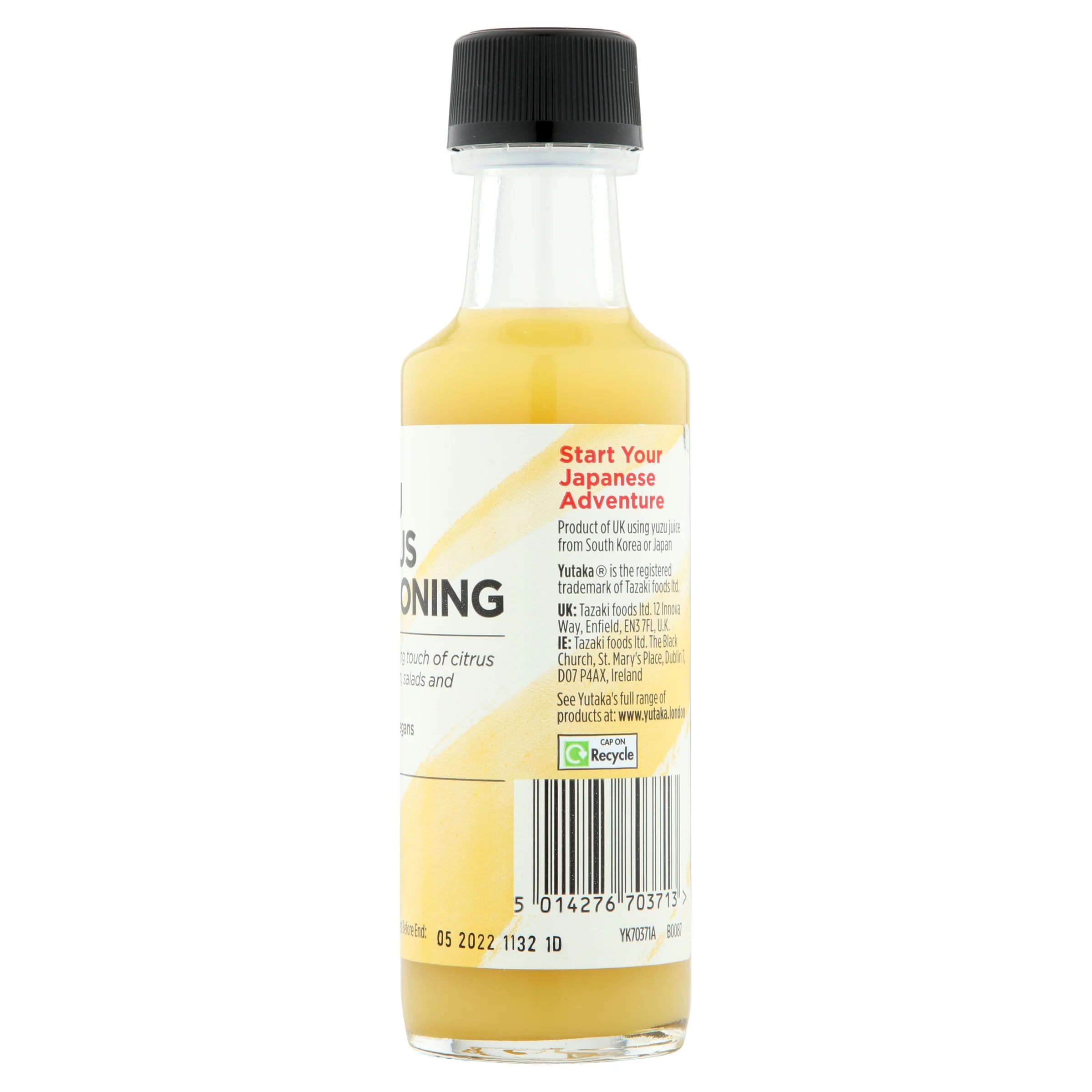 Yutaka Yuzu Citrus Seasoning 100ml - Image 4